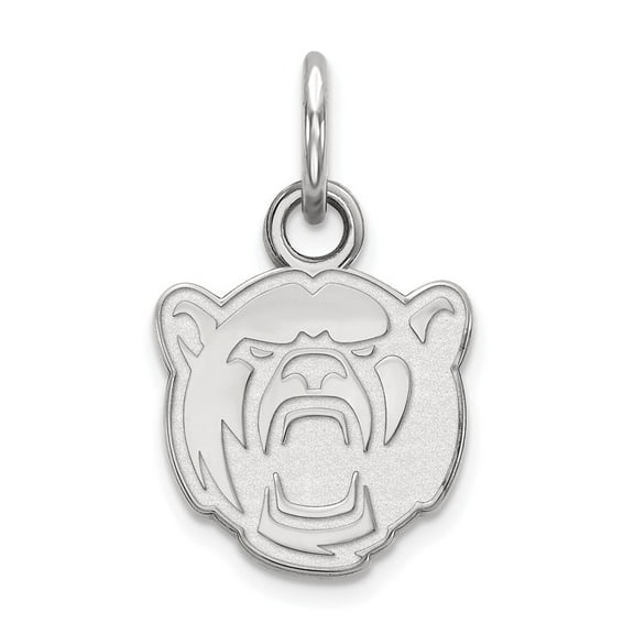 Sterling Silver LogoArt Baylor University Extra Small Pendant Charm