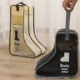 thumbnail image 2 of Portable Boot Shoes Bag Waterproof Travel Tote Organizer Bag Storage Pouch, 2 of 9