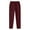 Wine, variant on Viikei Mens Pants Clearance under $5.00,Men's Fashion Drawstring Elastic Waist Solid Color Casual Sweat Length Pants Purple S