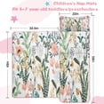 thumbnail image 5 of Pioneer Flower Floral Print Pattern Toddler Nap Mats for Kids Preschool,Sleeping Mat Bag or Kids,Toddler Sleeping Bag,Toddler Nap Mat or Daycare, 5 of 6