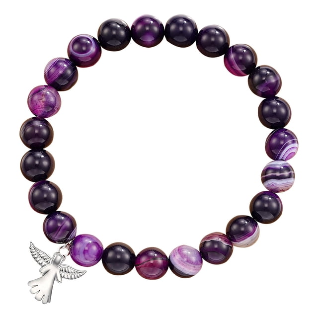 Pulsera de cuentas artesanal para hombres y mujeres - Pulsera de cordón unisex ajustable, regalo de moda para las fiestas
