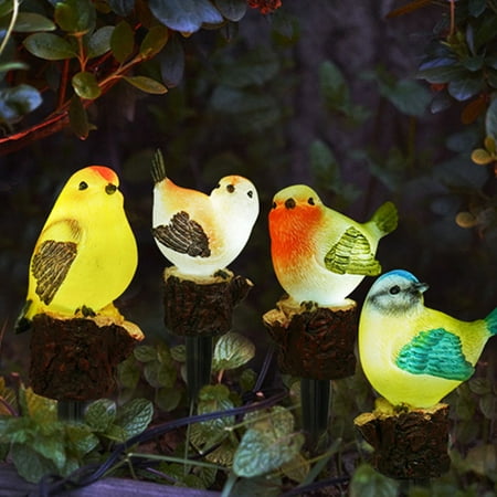 

Finelylove Solar Outdoor Lamp Simulation Birds Lamp String Home Garden Courtyard Balcony Decoration Arrangement