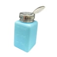 thumbnail image 2 of Bunblic Push Down Liquid Dispenser, Refillable ,Methanol Container, Empty Pumping Bottle for Makeup Remover Personal Salon Blue 180 ml, 2 of 8