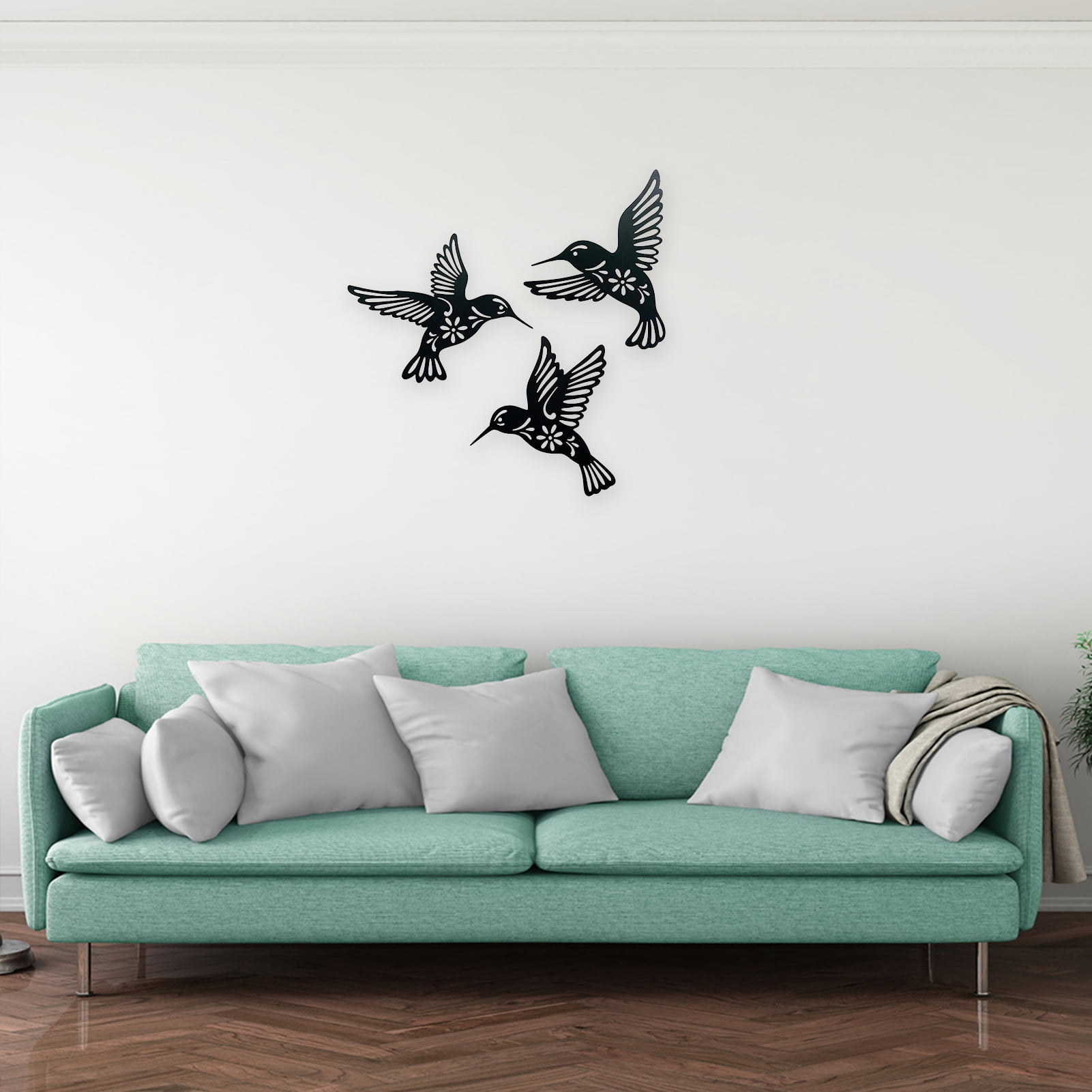 ExclusiveLane Wall Hanging for Balcony, Garden, Outdoor | Wall Hanging  Décor for Home, Office, Living Room, Bedroom | 'Feathered Sparrows'  Handmade