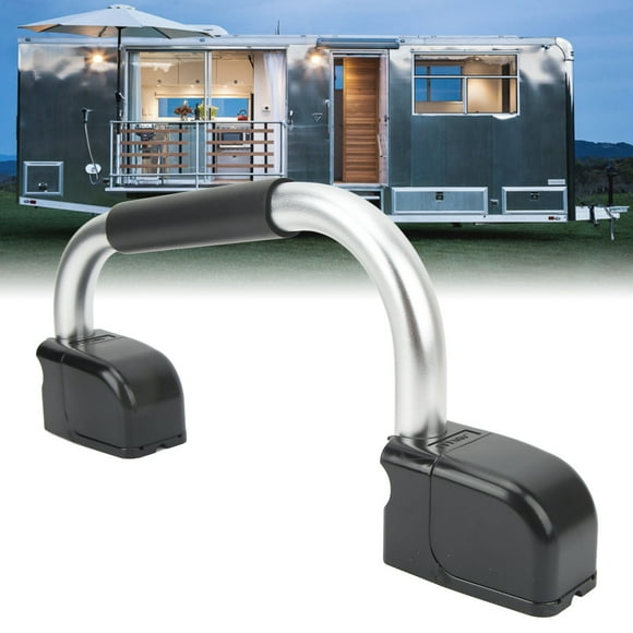 De Asistencia de Puerta de Entrada, Soporte estable No es un de Agarre de Vehículos Recreativos Plegables y A Prueba de Óxido con Almohadilla para Autocaravana de