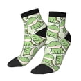 thumbnail image 2 of Bingfone Cute Crocodile Design Patterned Men'S Women'S Casual Cotton Socks, 2 of 9