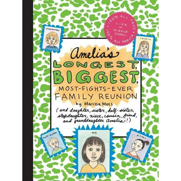 Amelia: Amelia's Longest, Biggest, Most-Fights-Ever Family Reunion (Hardcover)