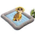 thumbnail image 4 of Flmtop Dog Cat Cooling Bed Pad Summer Sleeping Breathable Washable Pet Kennel Car Mat, 4 of 9