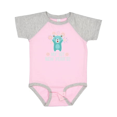 

Inktastic My 1st New Years Baby Bear Gift Baby Boy or Baby Girl Bodysuit