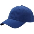 thumbnail image 1 of Plain Washed Baseball Cap - Retro Adjustable Cotton Hat, Vintage Structured Golf Dad Cap for Men Women, 1 of 6