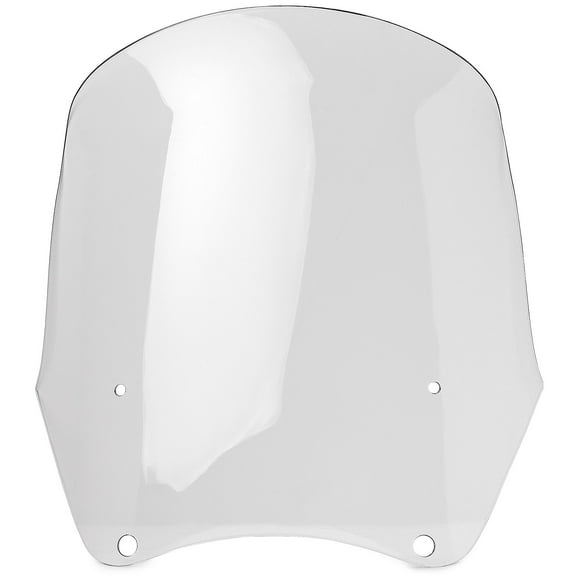 Krator Replacement Clear Windscreen Tall Fairing Windshield Club Style Kit Compatible with Harley-Davidson Dyna, Super Glide T-Sport FXDXT, FXR (PN# JBM-6009-C / JBM-6009-S)