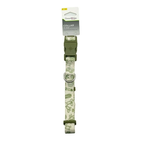 UPC: 0800443326275 | Good2Go Cactus Dog Collars Medium 14-20
