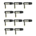 thumbnail image 2 of 10* 1/4 in 6.35mm Jack Plugs Guitar Cable End Connectors Right Angle Mono Plug, 2 of 26