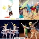 thumbnail image 2 of Bufandas de baile de 15 piezas, pañuelos de baile de seda de malabares cuadrados multicolores, trucos de magia, accesorios de rendimiento, banda de ritmo, bufanda de 60 X 60 cm, color aleatorio-- Sincero Electrónica, 2 of 5