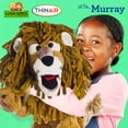 thumbnail image 3 of Hand Puppet Living Puppets Lion, 43 cm, ultrasuaves y adorables, 3 of 7