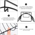 thumbnail image 3 of OULII 2 Pcs Barbecue en Fer Durable pour Fêtes en Cour 13.76x7.86 Po, 3 of 8