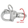 thumbnail image 4 of 70mm Swivel Shackle 360 Degrees Rotatable 316 Stainless Steel Quick Release Snap Hook Sailing Rigging Shackles Marine Accessories, 4 of 9