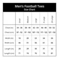 thumbnail image 4 of CafePress - Power Rangers Blue Ranger G Men's Football T Shirt - Mens Football Shirt, 4 of 4