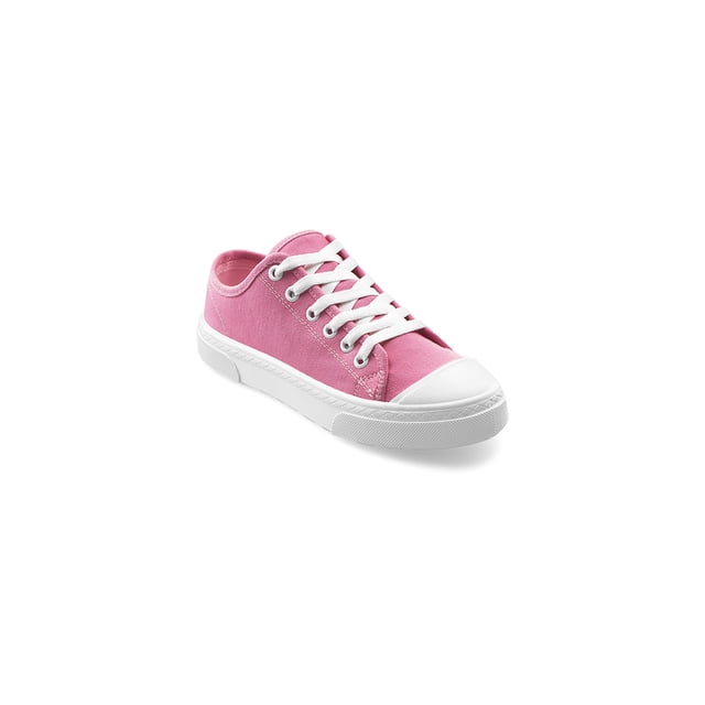 Sneakers Color Rosa De Tela Mundo Terra 029387