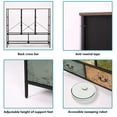 thumbnail image 5 of VASICAR Chest of Drawers for Bedroom with 11 Deep Drawers, Tall Fabric Dresser, Wide TV Stand, Storage Organizer for Closet, Nursery, Kid's Bedroom, 5 of 5