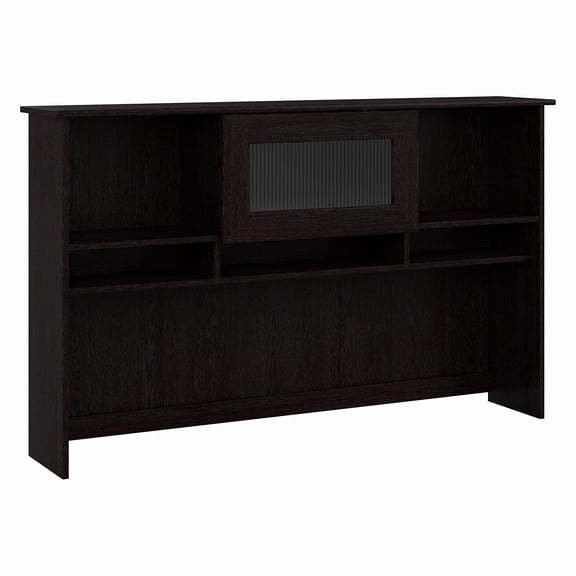 Bush Furniture Cabot Hutch for L Desk or Corner Desk, Espresso Oak