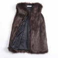 thumbnail image 6 of Guieoi Jackets for Women Clearance under $10.00 Women's Mid-length Warm Jacket Brown Black*Friday/Cyber*Monday Clearance, 6 of 6