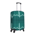 thumbnail image 3 of Easygdp Ecg Wave Double-Sided Printed Elastic Suitcase Protective Cover,Invisible Zipper, Business Trip Luggage Cases,Washable And Resistant To Falling -Small, 3 of 7