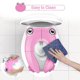 thumbnail image 4 of Faltbarer Kinder Toilettensitz, Tragbar Kinder Toilettentrainer Sitz, Wc Sitz Kleinkind Reise Tpfchentrainer Mit Aufbewahrungstte, Rosa Frosch Hy, 4 of 5