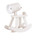 thumbnail image 1 of Lámpara de escritorio con vaso de caballo mecedora con luz de noche LED para dormitorio (Beige 1pc) Ehuebsd Para estrenar, 1 of 8