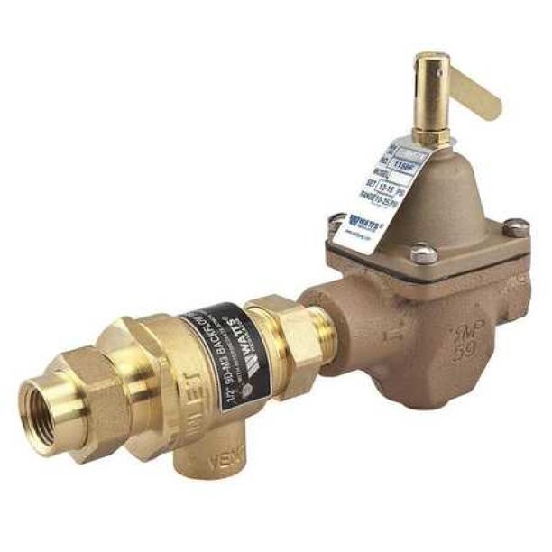 WATTS B911M3 Comb Fill Valve/Backflow Preventor,1/2In