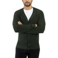 thumbnail image 5 of X RAY JEANS Mens Cotton Cardigan Sweater, Olive, 2XL, 5 of 10