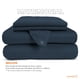 thumbnail image 4 of Juego de Funda para Edredon Duvet Dreamlab, Tamaño Matrimonial, Color Azul Noche, 3 Piezas, 4 of 9