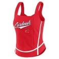 thumbnail image 2 of Women's-WEAR by Erin Andrews  Red St. Louis Cardinals Square Neck Tank Top, 2 of 5