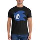 thumbnail image 2 of Camisetas con el logotipo de la cabeza para hombre, camiseta divertida de Sonic, camiseta de manga corta con cuello redondo, ropa de algodón puro recién llegada, 2 of 5