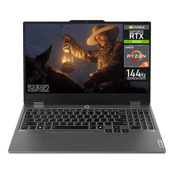 Laptop Gamer LENOVO LOQ NVIDIA GeForce RTX 3050 AMD Ryzen 5 7235HS 32GB DDR5 1TB SSD 15.6" Full HD 144Hz W11 Teclado Español Gaming y Edición de video