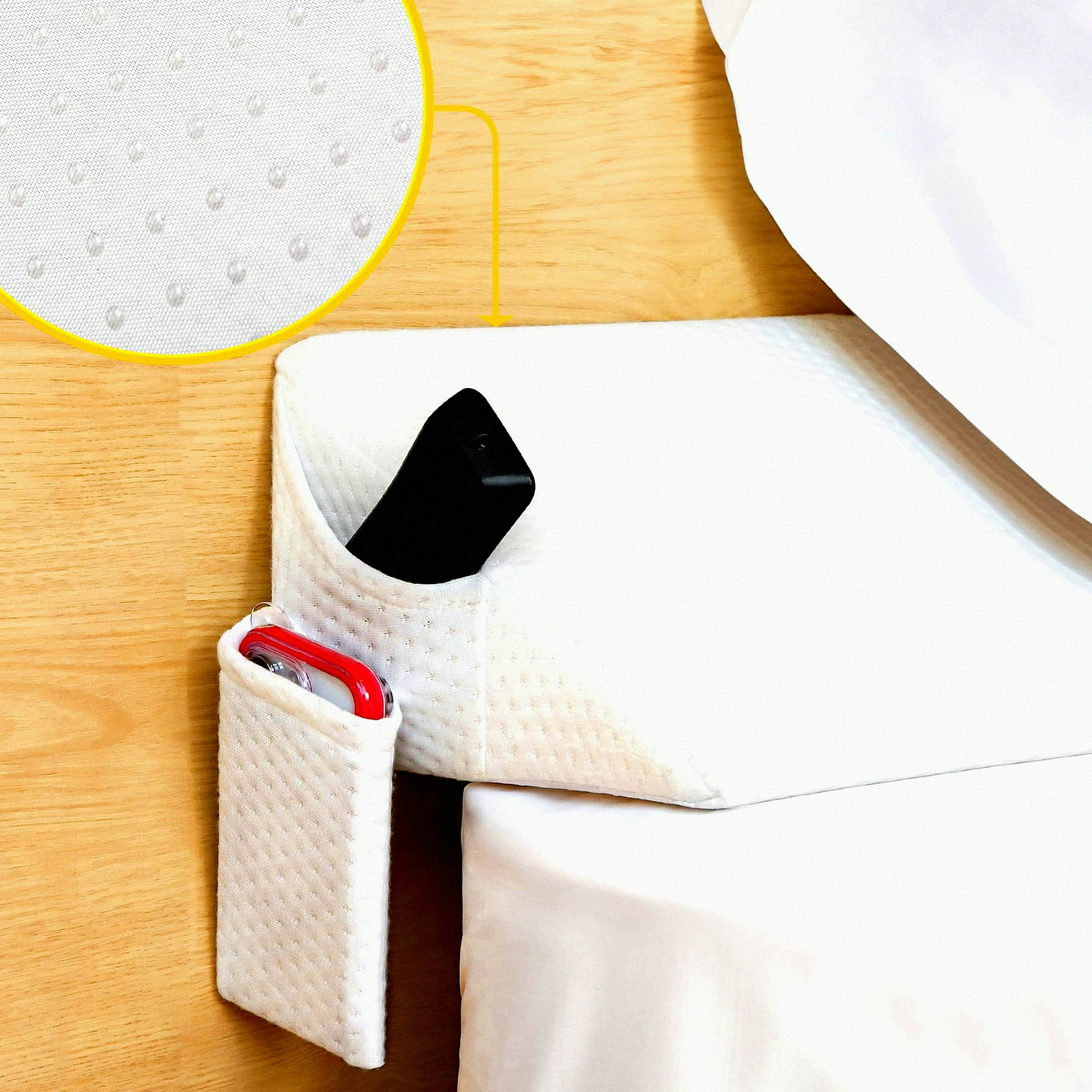 Headboard Gap Guard Bed Wedge Pillow for Twin XL Mattress Non Slip Headboard Pillow Wedge Mattress Gap Filler Closes 0 6 Gap Sleep Comfortably Walmart