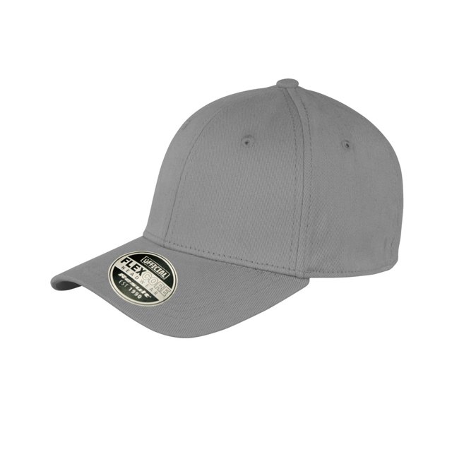 Result - Gorra/Visera fexible visera curvada Unisex Modelo Kansas Core (Paquete de 2) (Gris frío)