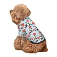 thumbnail image 5 of Honeii Panda And Rose Print Small Dog Hoodies Pet Hooded Sweatshirts Fall Winter Puppy Cat Sweaters Warm Clothes for Small Dogs Outfits Costume-Small, 5 of 7