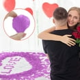 thumbnail image 3 of Silk Rose Petals, 100 Pieces, for Wedding and Home Decoration, Purple, 3 of 9