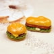 thumbnail image 4 of 10 piezas/set de mini hamburguesas de simulación de comida para juego de simulación para muñecas, juguetes de cocina, miniaturas de casa de muñecas, amuletos clásicos, decoración DIY, 4 of 5