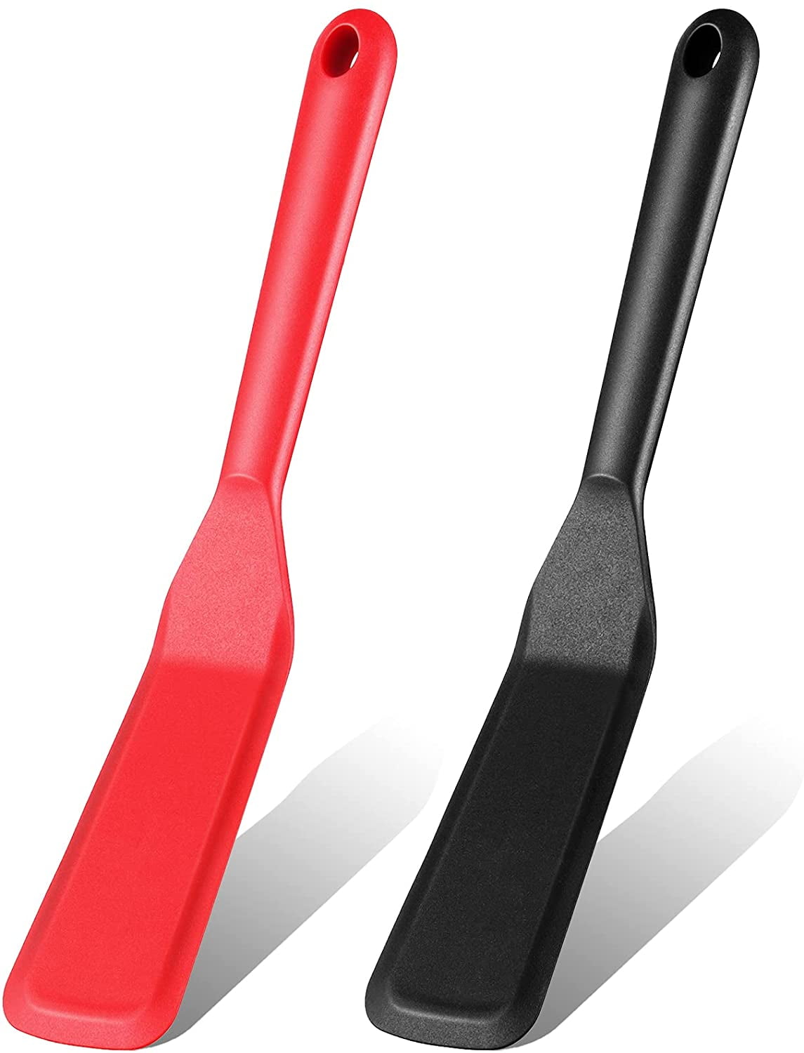Silicone Thin Spatula Omelet Spatula Turner Long Crepe Spatula Heat