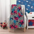 thumbnail image 2 of Marvel Spiderman to the Rescue Plush Toddler Blanket, 2 of 5