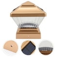 thumbnail image 2 of Outdoor Post Light Fixture Waterproof Solar Powered Light Floor Lamp Decor, 2 of 9