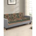 thumbnail image 2 of Vintage Southwest Couch Cushion Covers Stretch, Washable Sofa Seat Covers Individual Seat Cushion Sofa Slipcovers Ethnic Modern Geometric Couch Cover Furniture Protector S-3PCS, 2 of 6