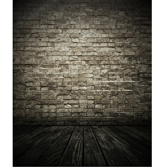 Ramiter Wood Wall Floor Photography Studio Prop Backdrop Background 3x5FT