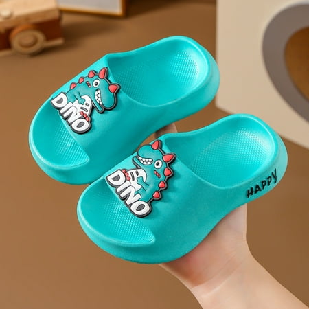 

Huilaibazo Children Slippers Summer Cute Cartoon Boy Baby Bathroom Sandals