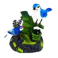 thumbnail image 3 of Pantalios para hablar, juguete para pájaros de control de sonido, juguete para niños liviano, decoración de la oficina para el hogar aves eléctricas 2 pájaros azules, 3 of 8