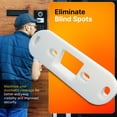 thumbnail image 3 of SplashNColor Soporte de montaje en ángulo de cuña para timbre de vídeo compatible con SimpliSafe – Soporte duradero para timbre Simplisafe para visualización ajustable de 30 grados – Soporte seguro pa, 3 of 5