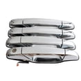 thumbnail image 1 of Nakuuly Exterior Chrome Door Handle 4 PCS Front Rear Driver & Passenger Compatible with 2007-2014 Cadillac Escalade Chevy Avalanche Silverado Suburban GMC Sierra Yukon OE # 22738722 22738721 20828258, 1 of 6
