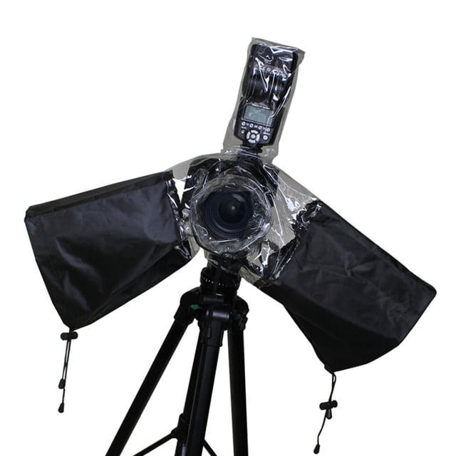 OULII camera rain protection Camera Rain Cover Black in Harsh Conditions 1Set